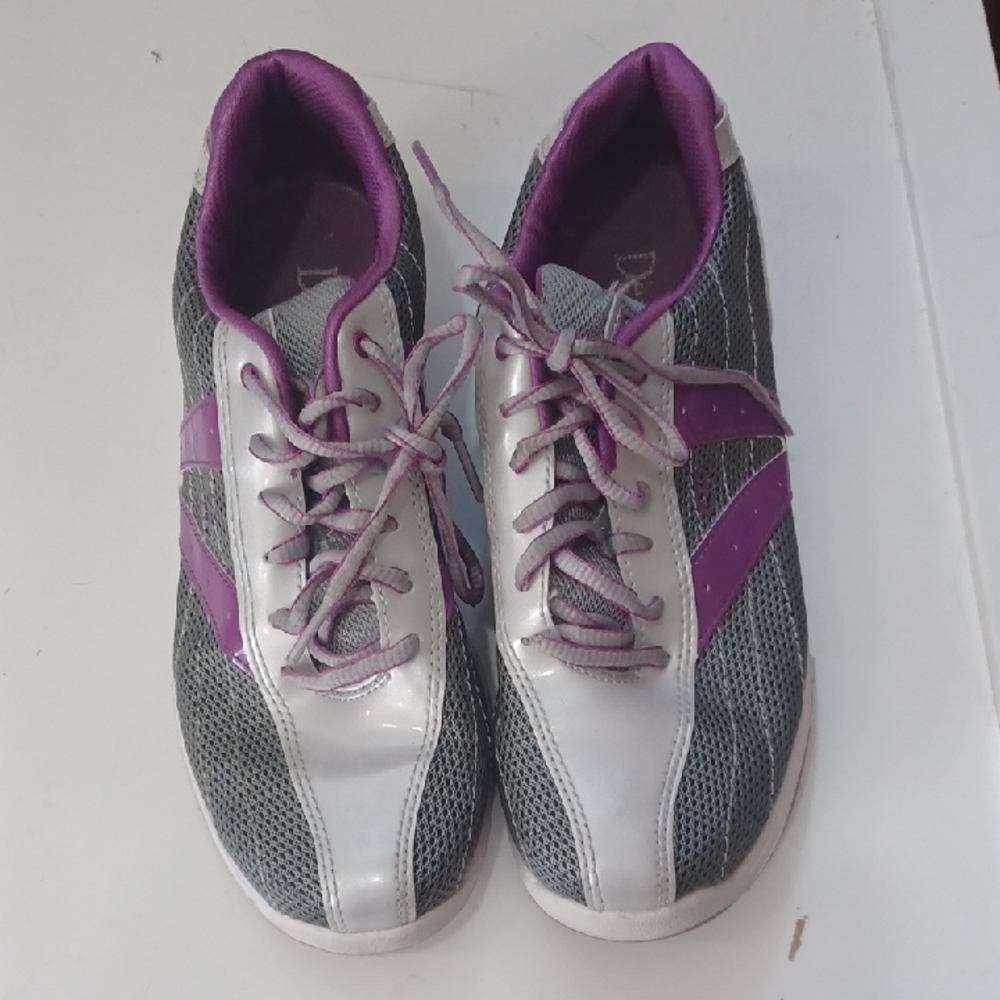 WOMENS Dexter BOWLING Shoes Gray and Purple